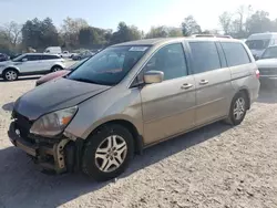 Salvage cars for sale at Madisonville, TN auction: 2006 Honda Odyssey EXL