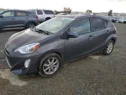 Salvage cars for sale at Antelope, CA auction: 2016 Toyota Prius C