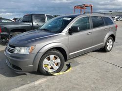 Salvage cars for sale at Riverview, FL auction: 2013 Dodge Journey SE