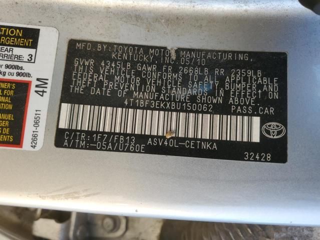 2011 Toyota Camry Base