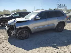 Salvage cars for sale at Columbus, OH auction: 2017 Jeep Grand Cherokee Laredo