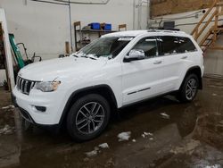 Jeep salvage cars for sale: 2018 Jeep Grand Cherokee Limited