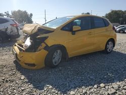 Salvage cars for sale at Mebane, NC auction: 2018 Honda FIT LX