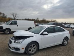 Vehiculos salvage en venta de Copart Des Moines, IA: 2015 Chevrolet Cruze LT