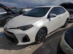 Toyota salvage cars for sale: 2017 Toyota Corolla L