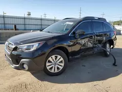 Salvage cars for sale at Chicago Heights, IL auction: 2018 Subaru Outback 2.5I Premium