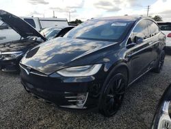 Salvage cars for sale at Riverview, FL auction: 2021 Tesla Model X