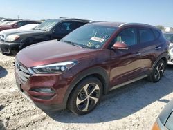 Salvage cars for sale at Grand Prairie, TX auction: 2017 Hyundai Tucson Limited