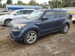 KIA salvage cars for sale: 2015 KIA Soul +