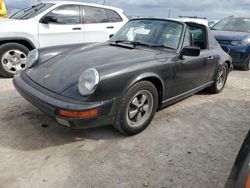 Salvage cars for sale at Riverview, FL auction: 1986 Porsche 911 Carrera