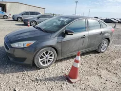 Salvage cars for sale at Temple, TX auction: 2015 Ford Focus SE