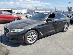 Salvage cars for sale at Sun Valley, CA auction: 2022 BMW 530 XI