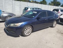 Salvage cars for sale at Apopka, FL auction: 2015 Honda Accord EX