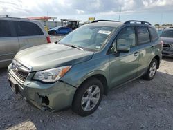 Salvage cars for sale at Cahokia Heights, IL auction: 2016 Subaru Forester 2.5I Premium