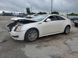 Salvage cars for sale at Miami, FL auction: 2013 Cadillac CTS