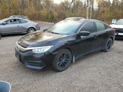 Salvage cars for sale from Copart Ontario Auction, ON: 2018 Honda Civic LX