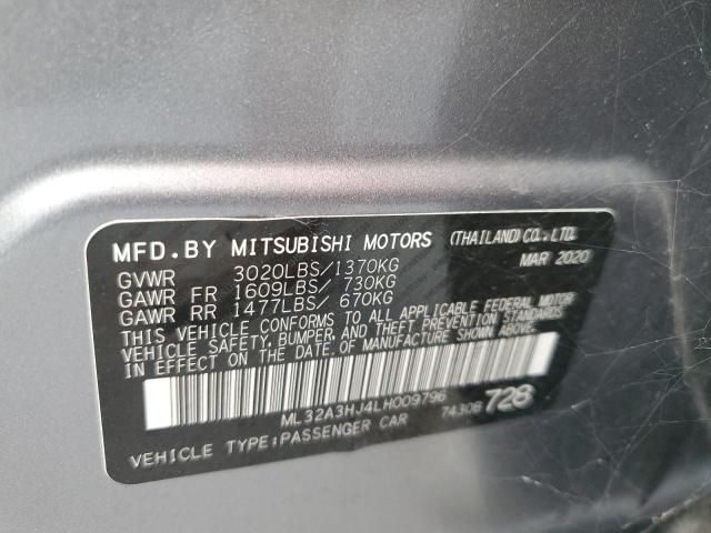 2020 Mitsubishi Mirage ES