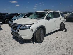 Salvage cars for sale at Taylor, TX auction: 2024 Nissan Pathfinder SL