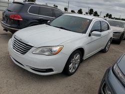 Chrysler salvage cars for sale: 2012 Chrysler 200 Touring