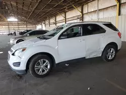 Carros salvage sin ofertas aún a la venta en subasta: 2016 Chevrolet Equinox LS