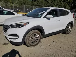 Salvage cars for sale at Waldorf, MD auction: 2017 Hyundai Tucson SE