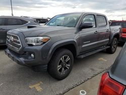 Salvage cars for sale at Riverview, FL auction: 2017 Toyota Tacoma Double Cab