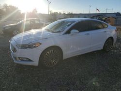 Salvage cars for sale at Tifton, GA auction: 2017 Ford Fusion SE