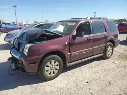 Salvage cars for sale at Indianapolis, IN auction: 2007 Mercury Mountaineer Luxury