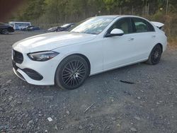 Mercedes-Benz salvage cars for sale: 2024 Mercedes-Benz C 300 4matic