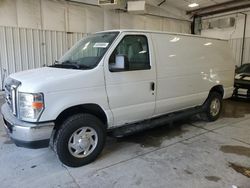 Salvage cars for sale from Copart Franklin, WI: 2013 Ford Econoline E250 Van