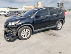 Salvage cars for sale from Copart New Orleans, LA: 2012 Honda CR-V EXL