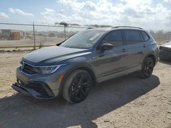 Salvage cars for sale at Houston, TX auction: 2023 Volkswagen Tiguan SE R-LINE Black