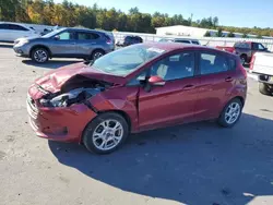 Salvage cars for sale at Windham, ME auction: 2014 Ford Fiesta SE