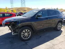 Jeep salvage cars for sale: 2020 Jeep Cherokee Latitude Plus