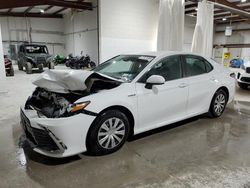 Salvage cars for sale at Leroy, NY auction: 2021 Toyota Camry LE