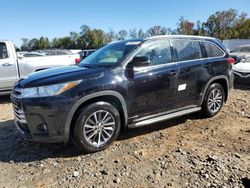 Toyota salvage cars for sale: 2018 Toyota Highlander SE