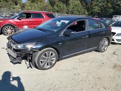 Salvage cars for sale at Waldorf, MD auction: 2019 Hyundai Ioniq Limited