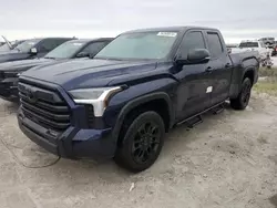 Toyota Tundra Double cab sr salvage cars for sale: 2023 Toyota Tundra Double Cab SR