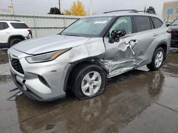 Toyota salvage cars for sale: 2023 Toyota Highlander Hybrid LE