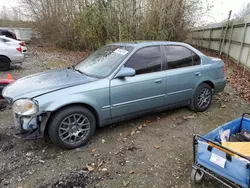 Honda Civic ex salvage cars for sale: 1999 Honda Civic EX