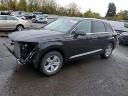 Salvage cars for sale at Portland, OR auction: 2018 Audi Q7 Premium Plus