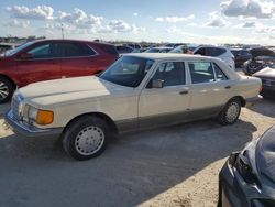 Salvage cars for sale at Arcadia, FL auction: 1987 Mercedes-Benz 300 SDL