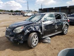 Chevrolet salvage cars for sale: 2017 Chevrolet Equinox LT