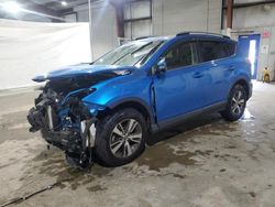 Salvage cars for sale at North Billerica, MA auction: 2017 Toyota Rav4 XLE