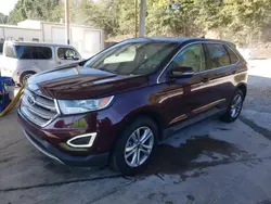 Salvage cars for sale at Hueytown, AL auction: 2017 Ford Edge SEL