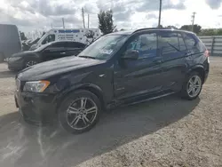 Salvage cars for sale at Miami, FL auction: 2013 BMW X3 XDRIVE35I