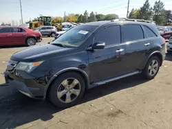 Acura salvage cars for sale: 2007 Acura MDX Sport