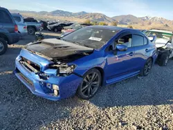 Salvage cars for sale at Magna, UT auction: 2017 Subaru WRX Limited