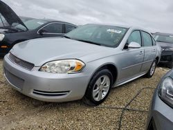 Chevrolet Impala ls salvage cars for sale: 2012 Chevrolet Impala LS