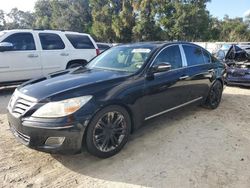 Salvage cars for sale at Ocala, FL auction: 2009 Hyundai Genesis 4.6L